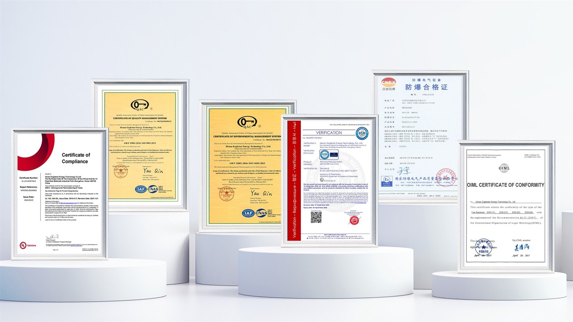 Certifications Certifications